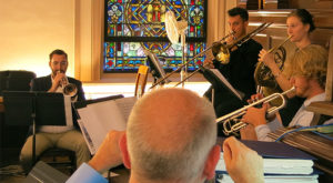 Brass quartet adds to the spirit of Jubilee.