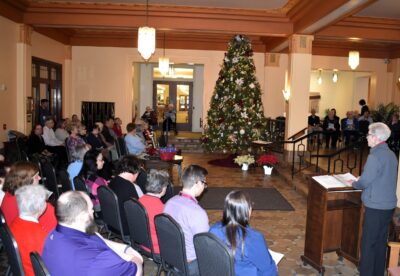 Christmas tribute tree lighting Feature Image