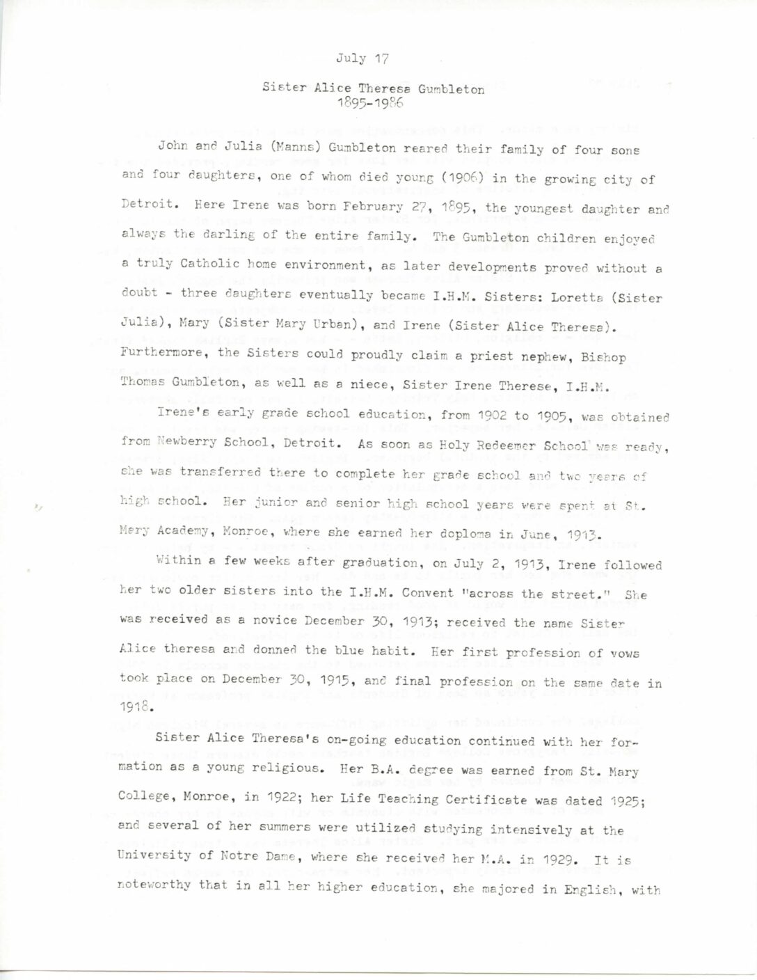 Gumbleton-Alice-Therese-ihm Feature Image